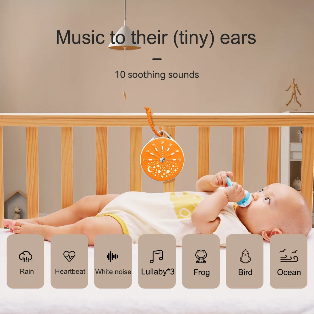 2023 New Baby Sleep White Noise Sound Machine Shusher For Sleep Aid