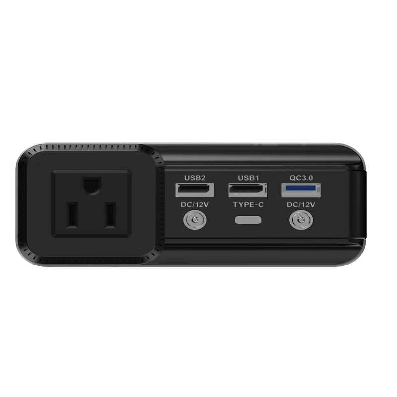 110V 120V 220V 230V USB C PD 100W DC 12V 5A 150W AC DC Power Station  Notebook Battery Pack Ac Outlet Portable Laptop Power Bank