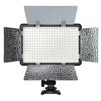 Godox LF308D Daylight LED Video Light with Flash Sync 308 Bulbs As LED Light Flash for Macro Wedding Life Interview Video Shoot