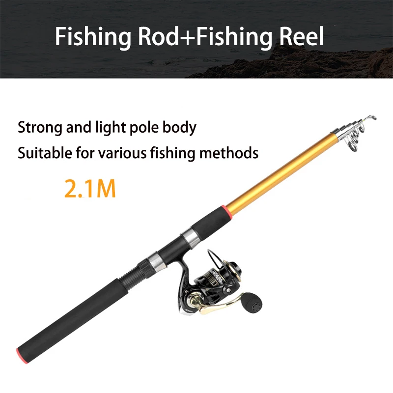 2.1m Sea Pole+Soft Bait+Fishing Line+Fish Hook Outdoor Fishing Combo Set at  Rs 3028.56, Fishing Equipment & Accessories