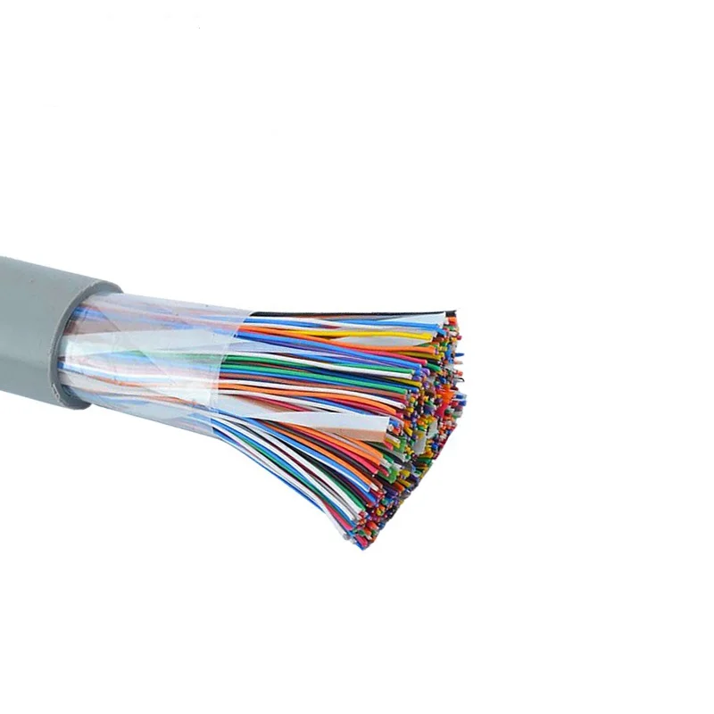 cat3 underground copper wire color code 2 20 30 50 100 150 600 1800 pairs shielded specifications indoor outdoor telephone cable