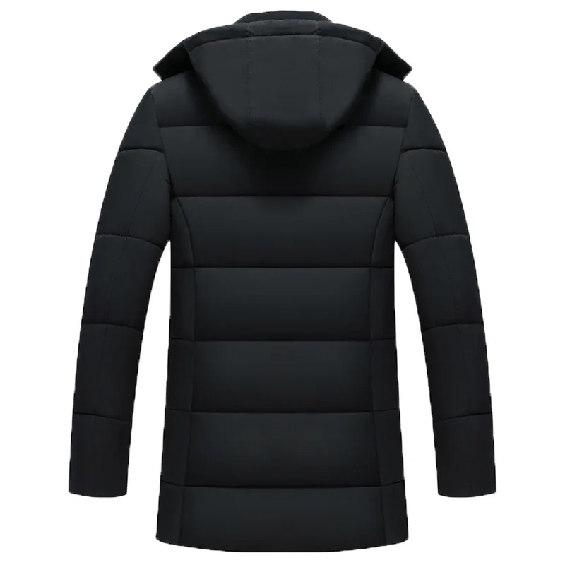 2022 Thick Warm Winter Parka Men Hooded Men Winter Jacket Coat Cargo
