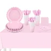 Pink serve 10 people