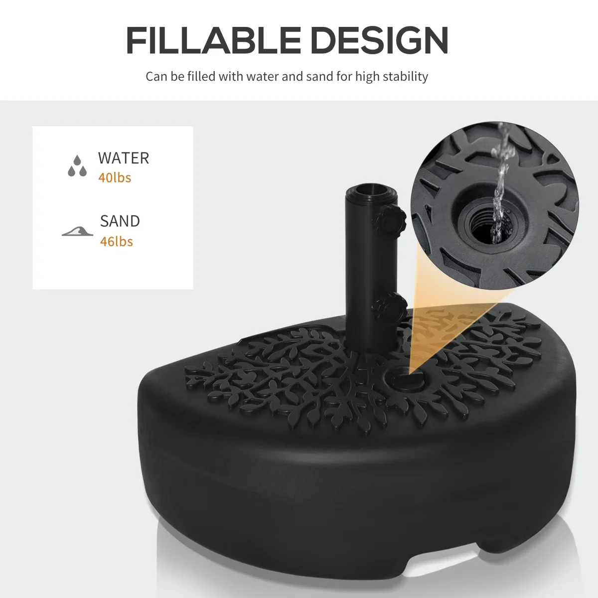 product modern waterproof resin patio umbrella base for outdoor seating furniture-5