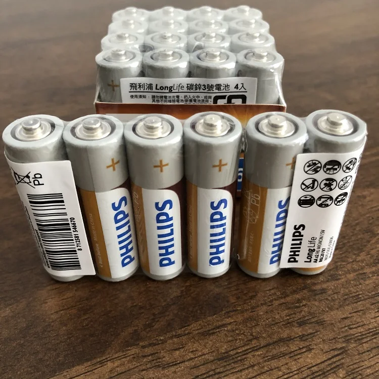 Philips Longlife AA Battery, 16pcs.