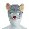 Light gray mouse mask