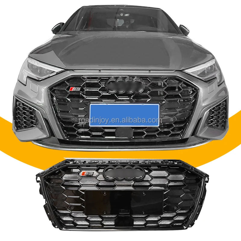 2021 2022 2023 2024 A3 S3 Front Grille Upgrade Rs3 Grill Abs Material