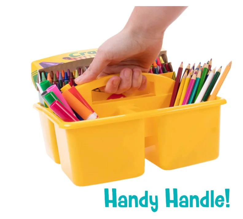 Classroom Caddy Organizer For School Supplies Storage Bins With Handle For School Kindergarten