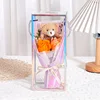Symphony Box Bear 2 Roses champagne