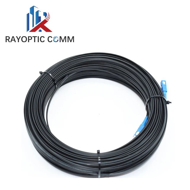 Factory Price Pldt Fiber Optic Drop Cable Patchcord 1core G657a Red