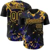 Black Royal Blue Yellow