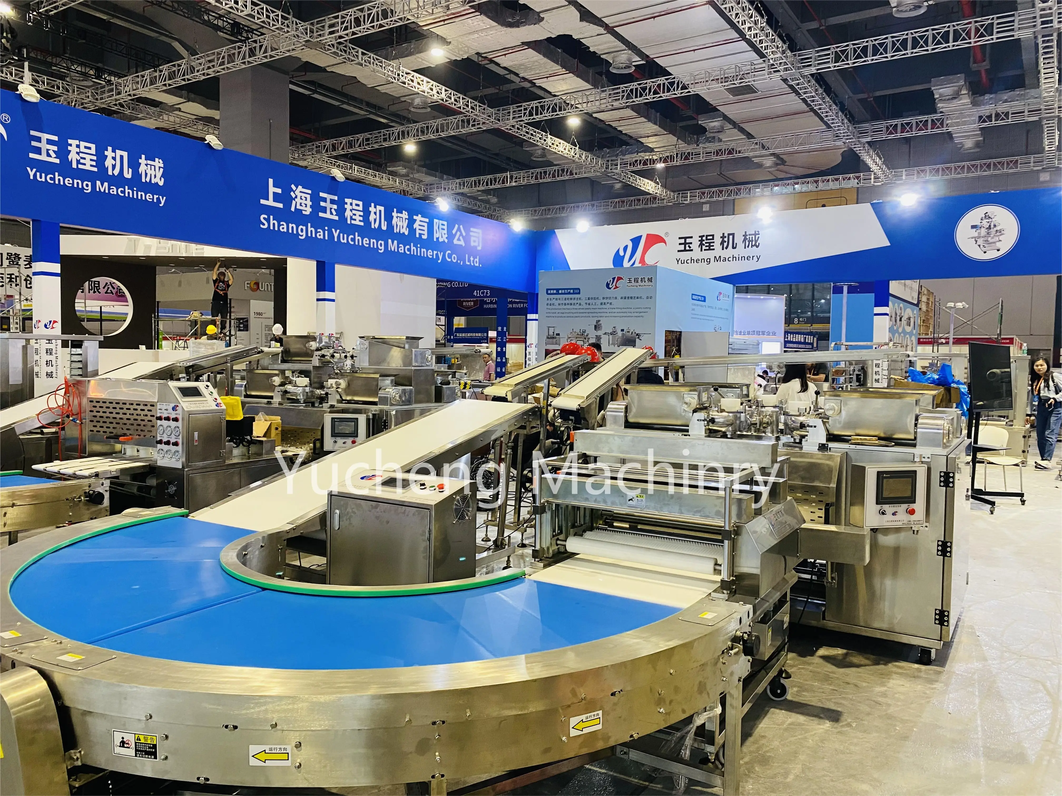 2024 Automatic Samurai Cookies For Production Lines Biscuit Cookie Cake Making Machine Baking manufacture