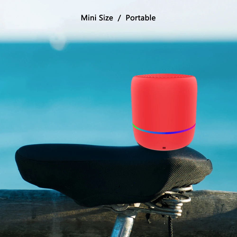 Mini Portable Macaron Bluetooth Speaker Customized Logo Wireless Speaker for iPhone 14 Huawei for Mate 50