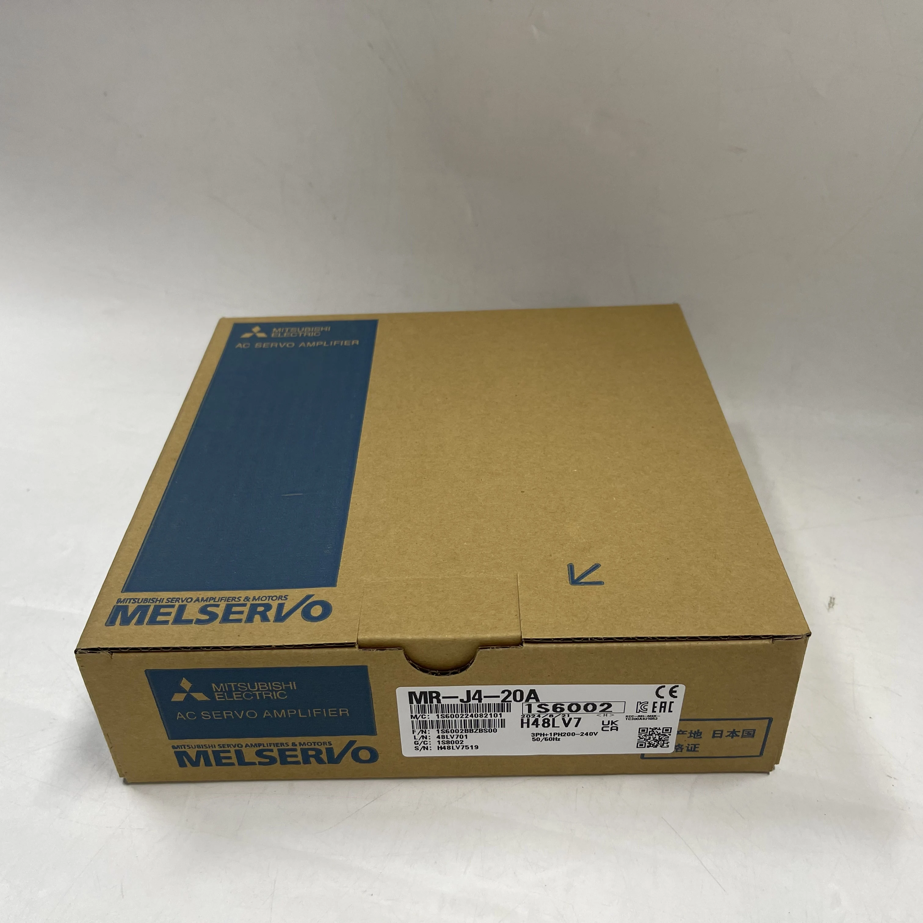 MITSUBISHI AC Servo Amplifier MR-J4-20A