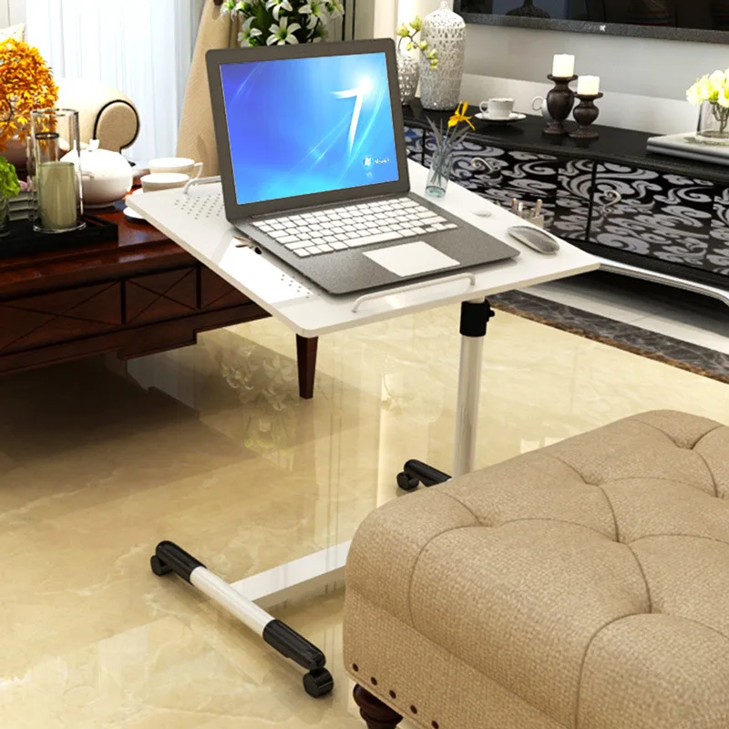Movable Lifting Laptop Office Desk - Foldable & Adjustable