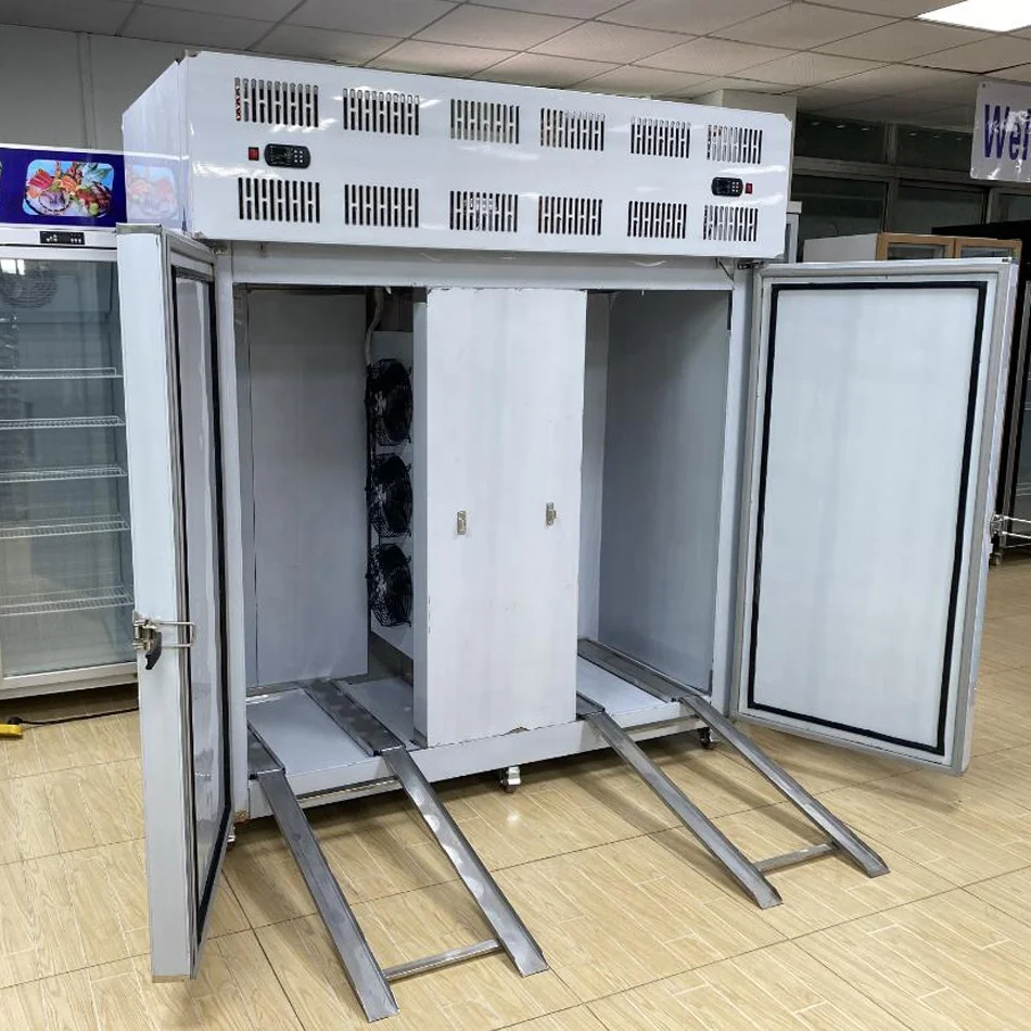 Commercial -60 Degrees Automatic Plate Freezer Refrigerator Fish Tunnel Blast Freezers for Fish