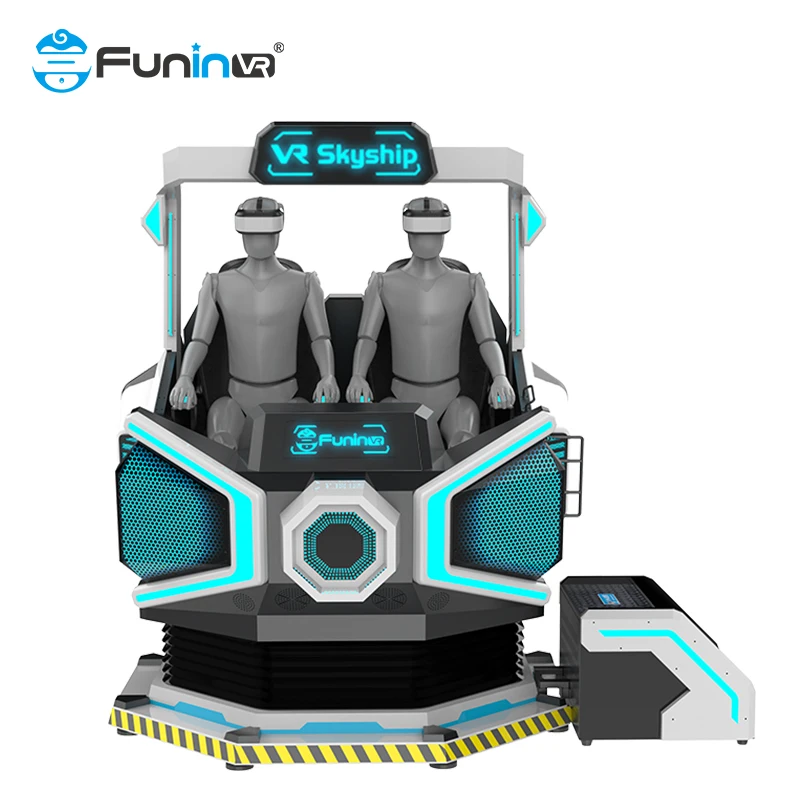Entertainment Machines 360 Vr UFO Rotation Seats Vr Gaming Set Roller Coaster 9D Vr Cinema Chair
