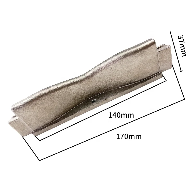 Industrial-Style Stainless Steel Upper and Middle Guide Rail for Sliding Doors Accessories for Lifting Block Cold Storage