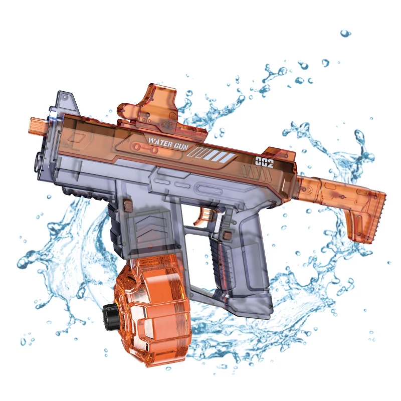 2025 New Victor Transparent Electric Water Guns Toys