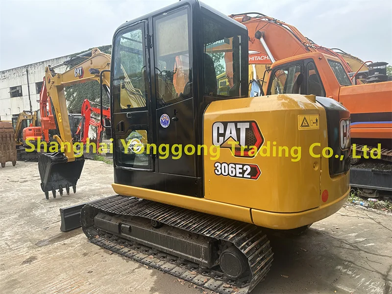 6 Ton Used Cat 306e2 Crawler Micro Excavator For Sale Cat306e2 ...