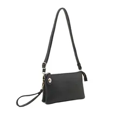 Модная женская сумка через плечо с ремешком на