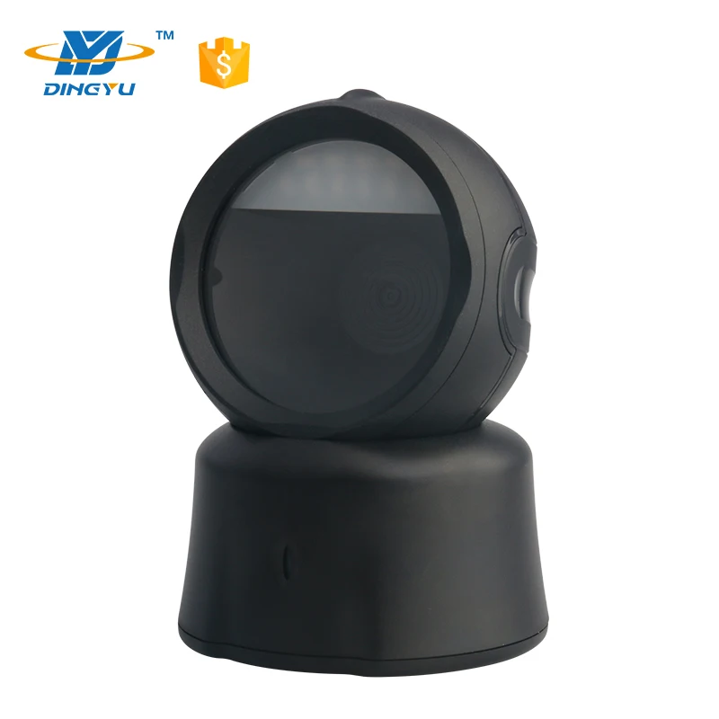 DP8210 Omnidirectional 2D QR Code Scanner Supermarket Desktop Corded QR Barcode Reader with Supermarket Price in Stock