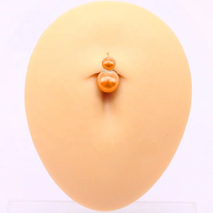 Stylish Non-Piercing Magnetic Navel Ring Jewelry for Belly Button ODM