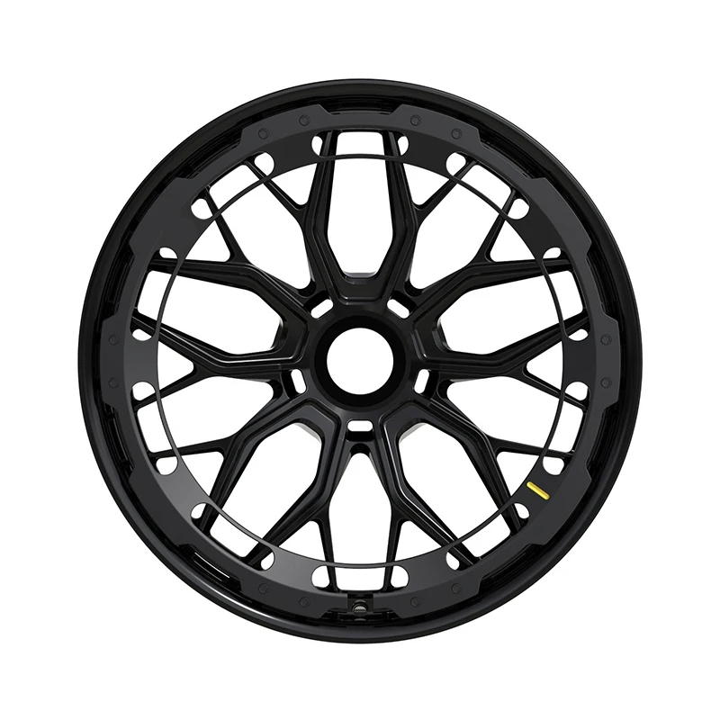 Personalized Custom Forged High-performance Wheel Rims 18-22 Inches Deep Concave Wheel Rims Bright 2-piece Forged Alloy Wheels factory