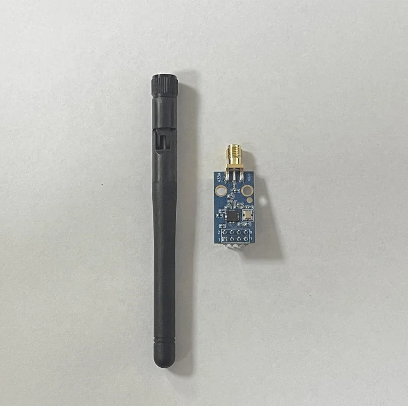 CC1101 Wireless Module 433M Data Transmission Transceiver Module with Antenna Gain Increase Rubber Rod Antenna