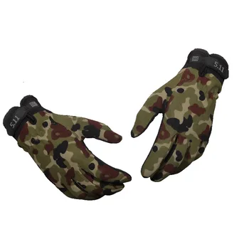 Outdoor Mountaineering Tactical Gloves Training Gloves Fitness Half Finger Sports Cycling Gloves