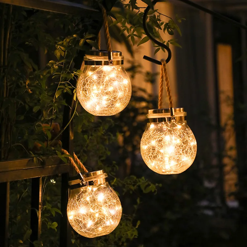 Noma Solar Power LED White Fabric Chinese Hanging Lantern Light | Garden  Outdoor