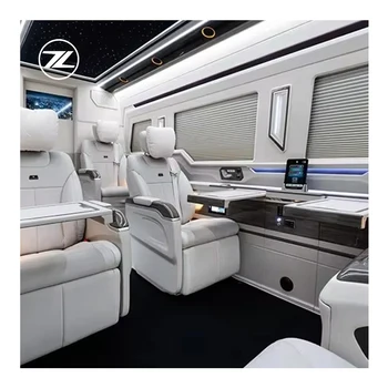 Luxurious Mercedes Sprinter Van Full Interior Walls Upgrade VIP Sprinter Interior Upgrade Car Partitions Van Seat Kit 906 W906