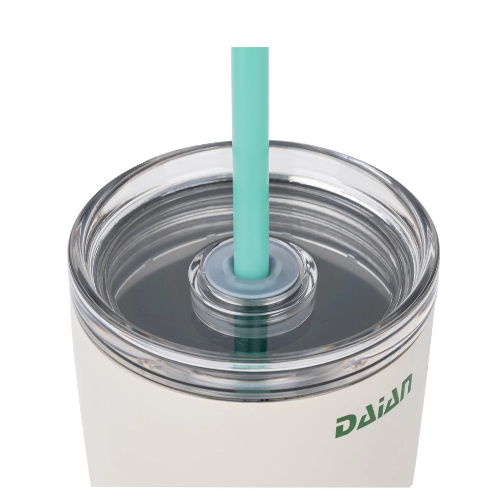 New Design Modern White 20oz Vacuum Travel Tumbler Insulated Beer Mug