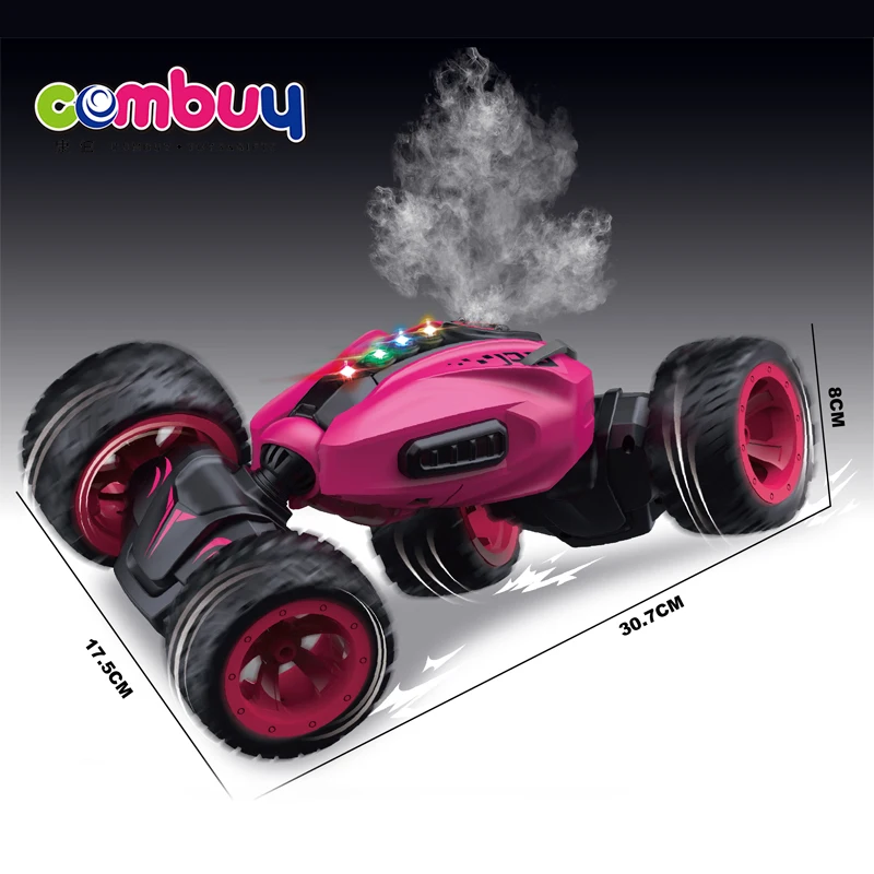 Acoustooptic Gesture Remote Control Spray Drfting off Road Toys Rc Twisting Stunt Car