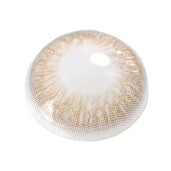 wholesale yearly cat eye crazy lens luxurious contact lens case sweety topaz
