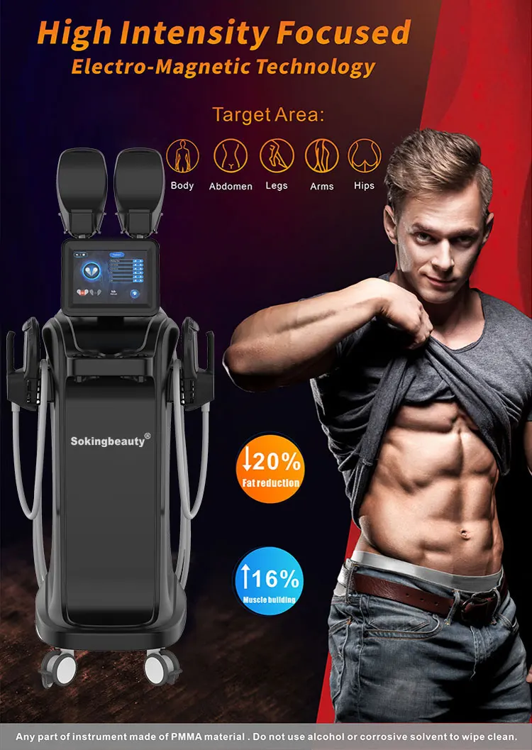 2023 Ems Body Sculpting Machine Muscle Stimulator Ems Body Slim Neo