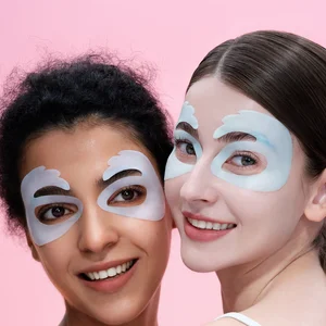 OK Shape Custom Moisturizing Bio Collagen Real Deep EyePatches Lifting Overnight Under Eye Mask Firming Sheet Hydrogel Eye Mask