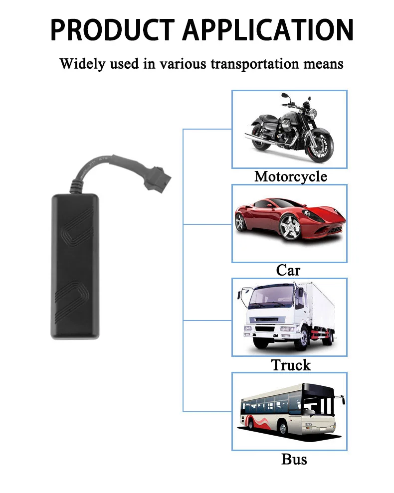 Tk205 Gps Tracker For Car Mini Gps Tracker For Motorcycle,Realtime