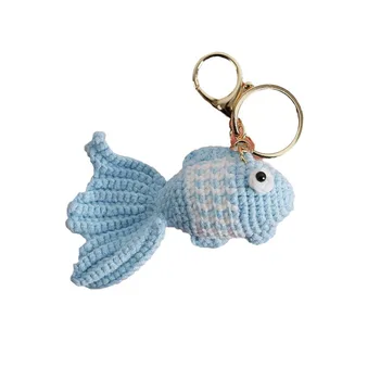 Portachiavi con pesce squalo balena blu - Portachiavi con animali della va marina - Simpatico portachiavi Kawaii  36