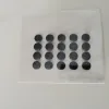 20pcs-6.5mm Black Control and mute