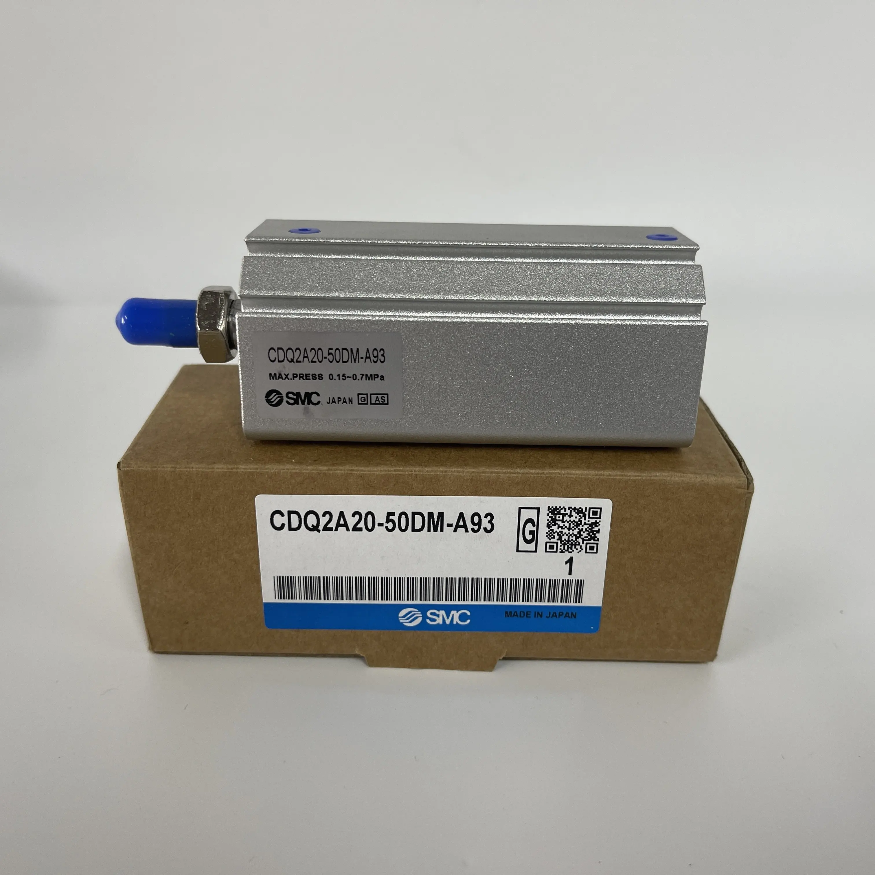 SMC Compact Pneumatic Cylinder CDQ2A20-50DM-A93