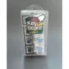 Black and white transparent PVC box (2 pieces per box)