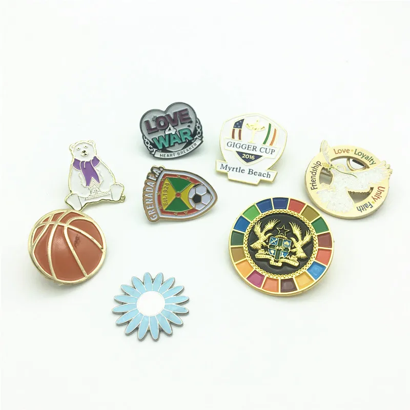 
Промо-товары, круглые металлические значки на заказ 