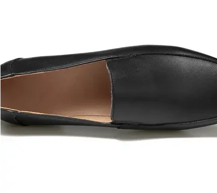 Китайская обувь XINXING Черная подошва из искусственной кожи легкая женская высокого качества без застежки с кожаным платьем официальная