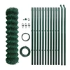 green pvc coated