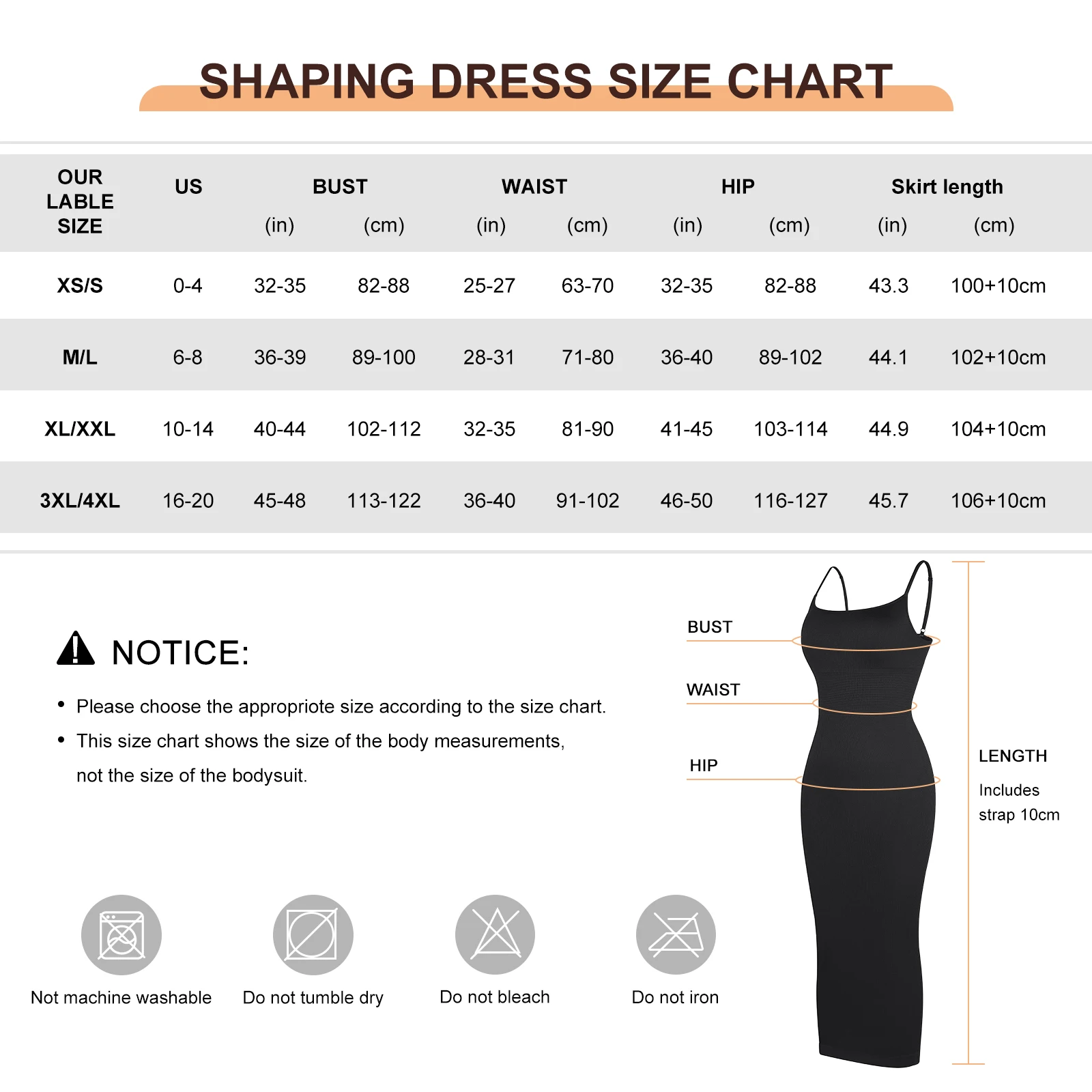 Wholesale Women Sleeveless Seamless Deep V Neck Bodycon Shapewear Dress