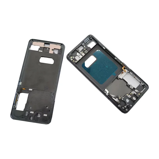 OEM Back Housing Bezel Middle Frame with Side Buttons For Samsung Galaxy S21