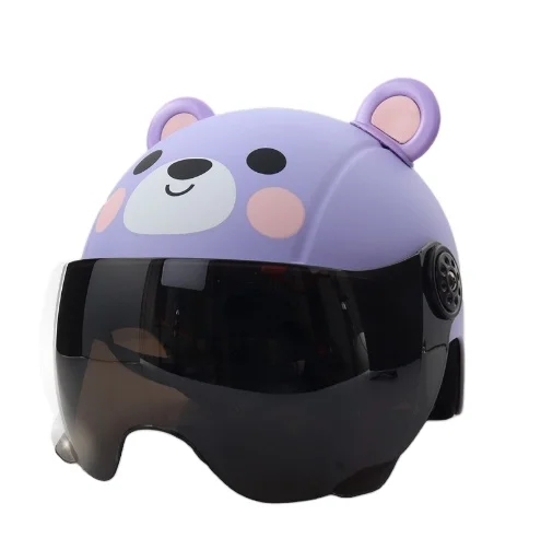 baby motorcycle helmet toy Kids Plastic Racing children will laugh Open Face Kids Motorcycle Helmet