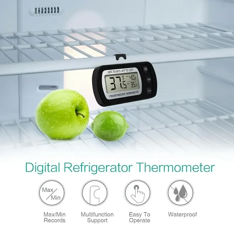 Wholesale Digital LCD Thermometer Refrigerator Room Indoor Temperature Fridge Freezer Thermometer