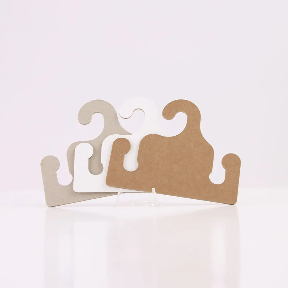 Customized Design Paper Cardboard Slipper Hanger Shoes Hanger Sandal Hangers Hooks for Shop Display